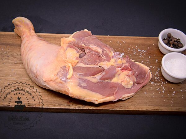 Perna de frango do campo